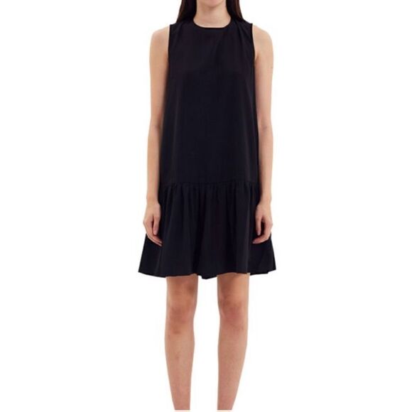 COOPER St Ditsy A-Line Shift Dress With Ruffle Hem NWT - Picture 1 of 4